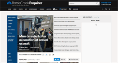 Desktop Screenshot of battlecreekenquirer.com